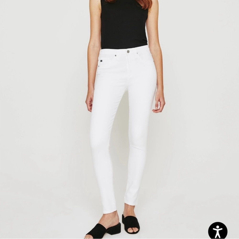 AG Adriano Goldschmied Farrah High Rise Skinny Ankle Seamless Jeans